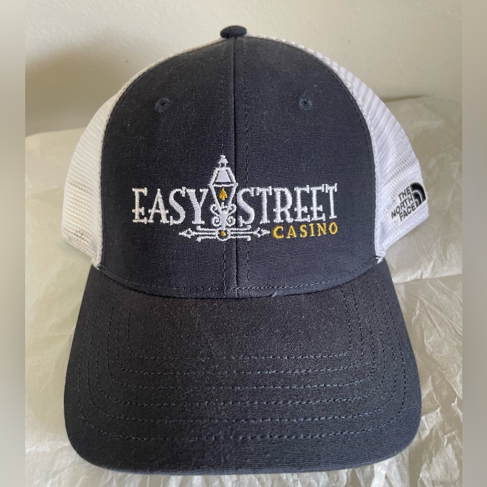The North Face Black and White Trucker Hat